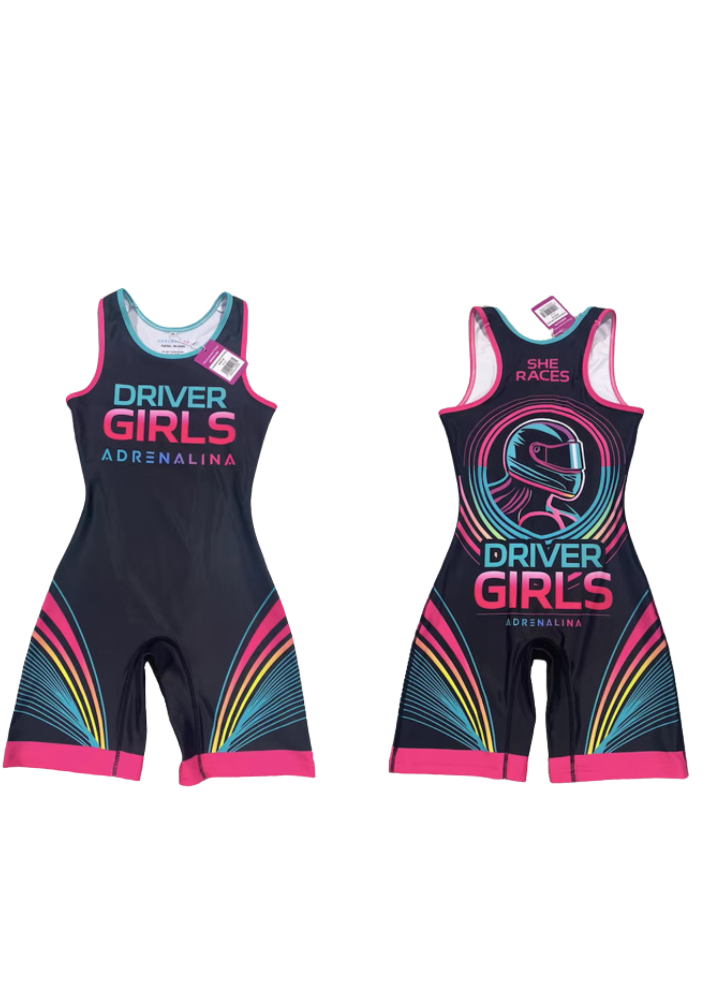 💖🏎️ Combinaison Driver Girls – Confort & Style pour les Jeunes Pilotes ! 🏁🔥
