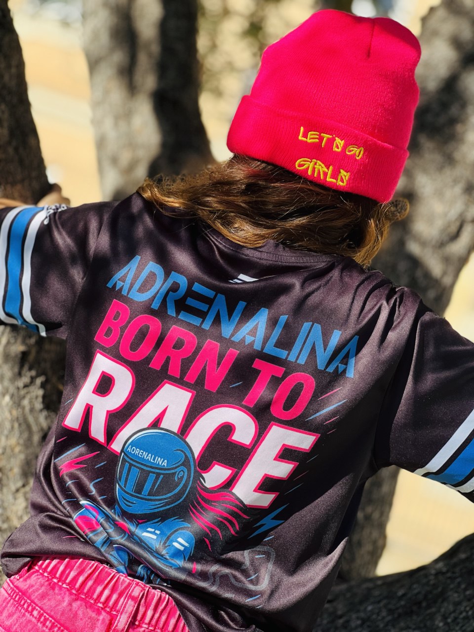 T-shirt Adrenalina – Born to Race