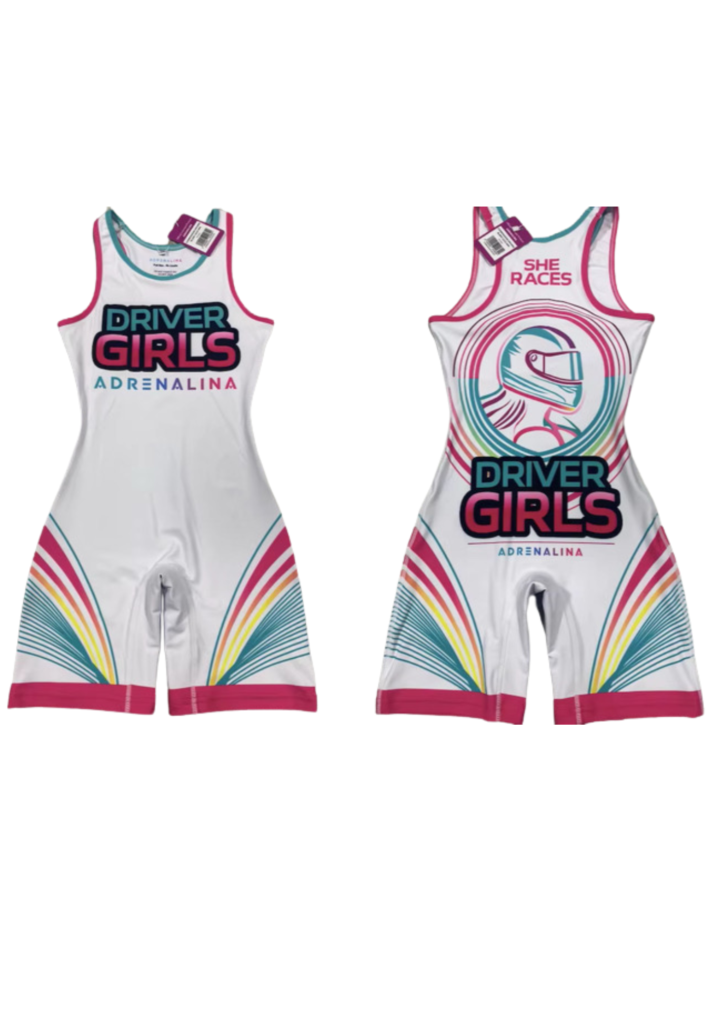 💖🏎️ Combinaison Driver Girls – Confort & Style pour les Jeunes Pilotes ! 🏁🔥