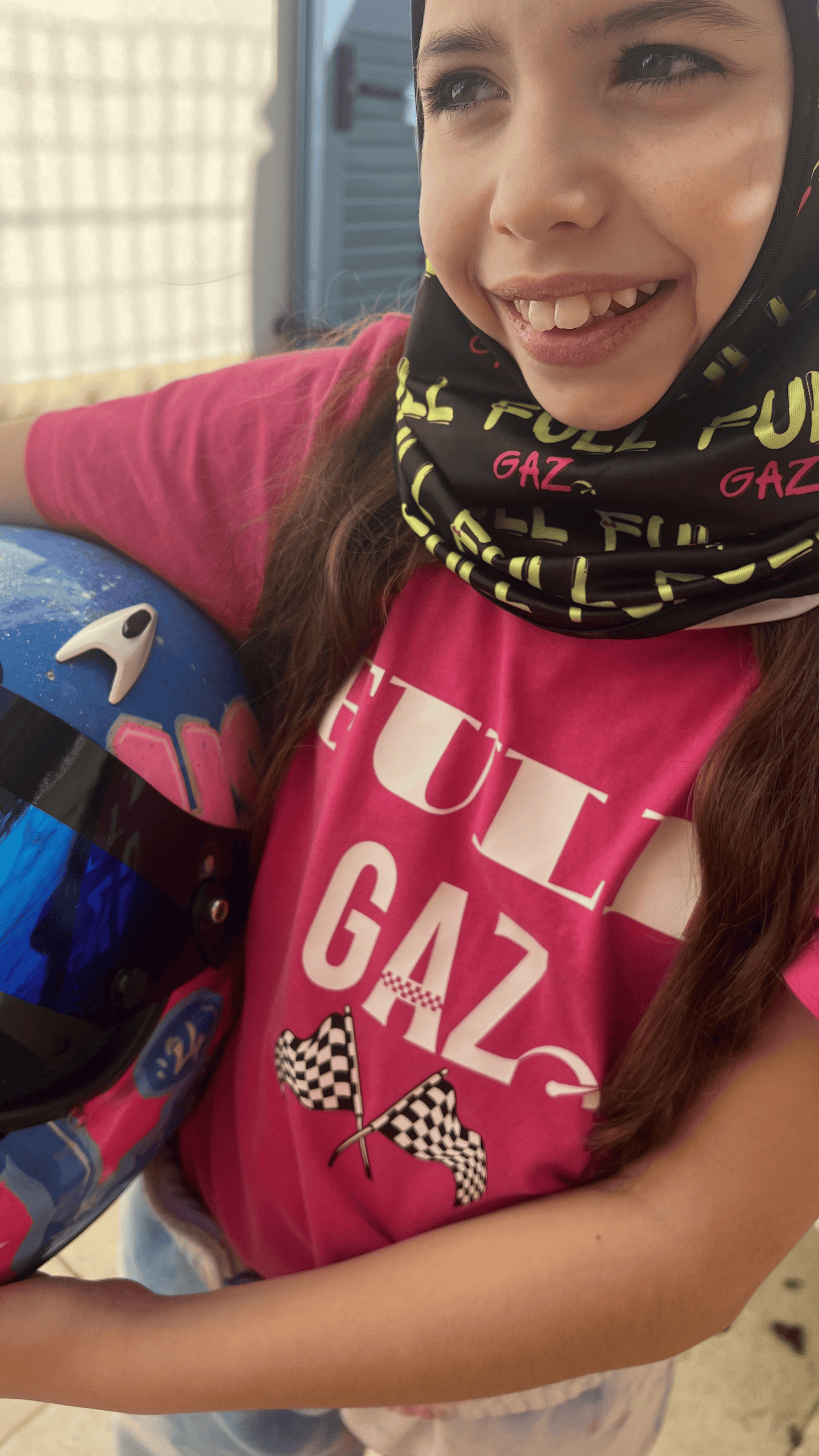 Cagoule Karting “FULL GAZ” 🏎️🔥