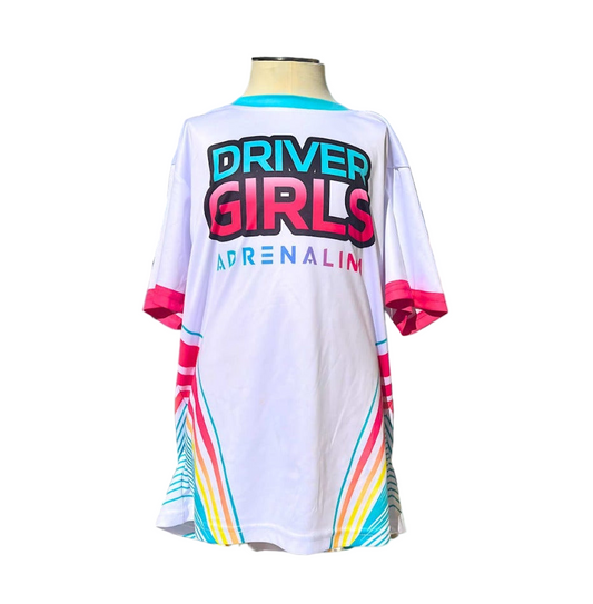 T-shirt Driver Girls Adrenalina – Confort & style sous ta combinaison !