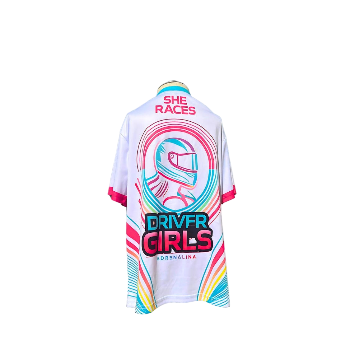 T-shirt Driver Girls Adrenalina – Confort & style sous ta combinaison !