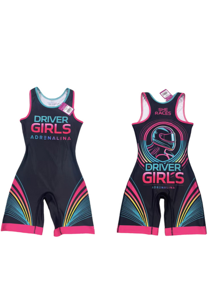 💖🏎️ Combinaison Driver Girls – Confort & Style pour les Jeunes Pilotes ! 🏁🔥