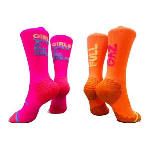 Chaussettes Orange Néon - FULL GAZ TROP STYLEE