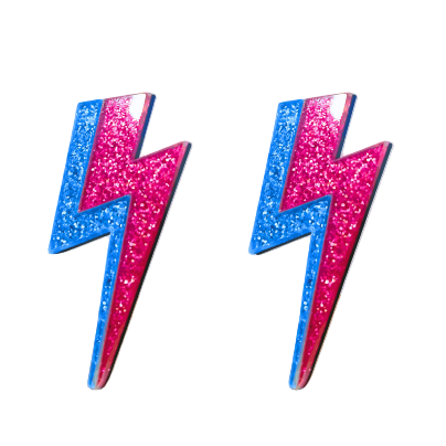 Boucles d’Oreilles “Flash Racing”