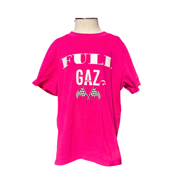 T-shirt “FULL GAZ” ROSE